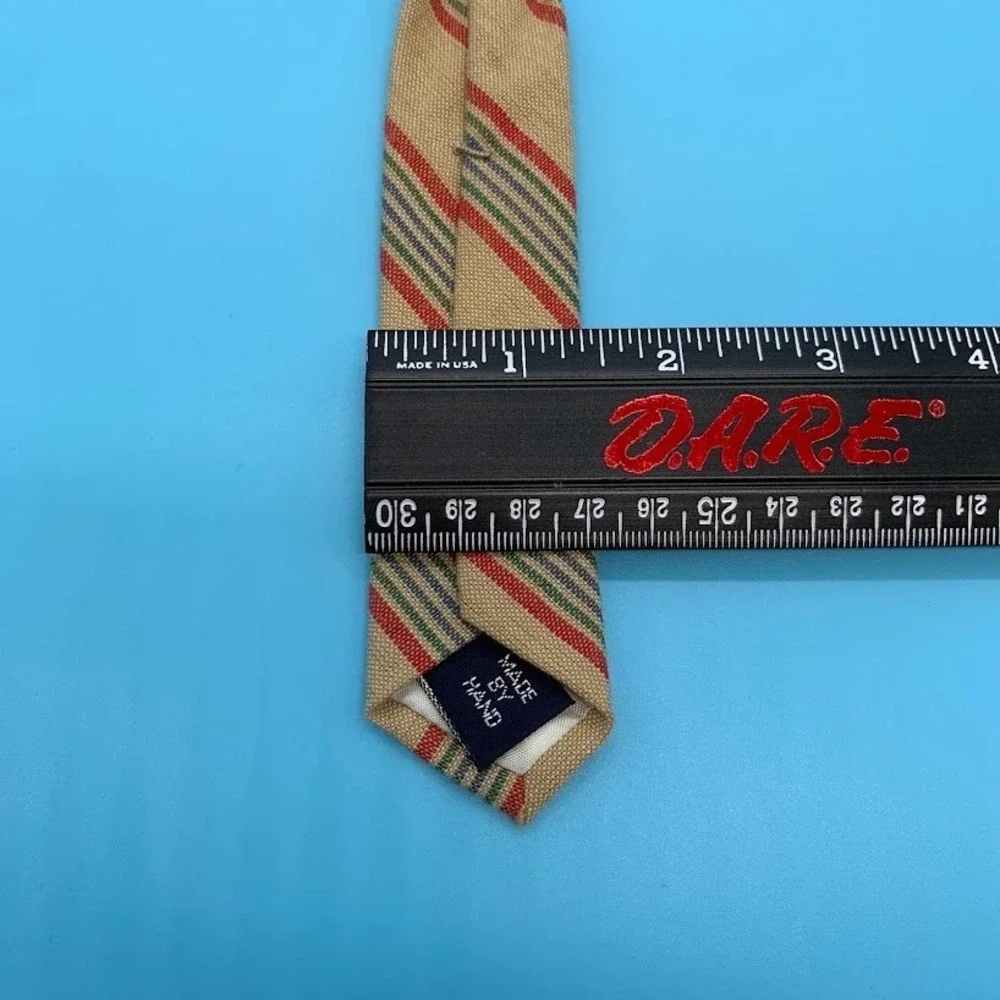 Vintage Polo by Ralph Lauren Striped Pony Logo Preppy Men's Classic Neck Tie